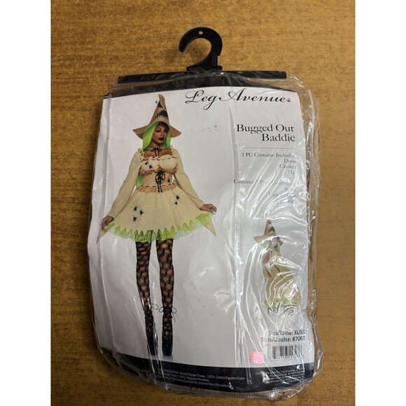 Leg Avenue Bugged Out Baddie 3-piece costume in size XL - Picture 2 of 5